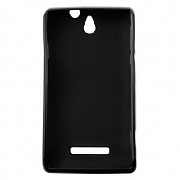 Чехол Drobak Elastic PU для Sony Xperia E C1605 (Black)