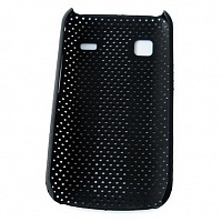 Чехол Drobak Hard Cover mesh для Samsung S5660 (Black)