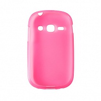 Чехол Drobak Elastic PU для Samsung Galaxy Fame S6810 (Pink)