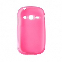 Чехол Drobak Elastic PU для Samsung Galaxy Fame S6810 (Pink)