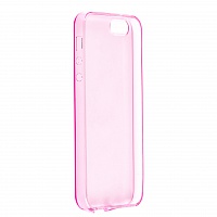 Накладка Drobak Ultra PU для Apple iPhone 5/5S/SE (pink)
