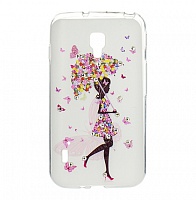 Чехол Drobak Cristall PU (CH04) для LG Optimus L7 Dual P715