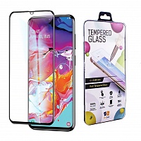 Защитное стекло Drobak для Samsung Galaxy A20s (Black) (441642)