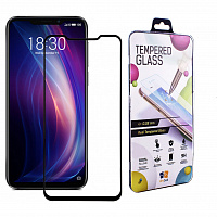 Защитное стекло Drobak для Meizu X8 (Black) (454533)