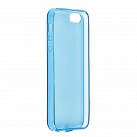 Накладка Drobak Ultra PU для Apple iPhone 5/5S/SE (Blue)