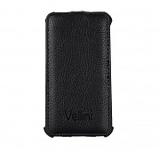 Чехол Vellini Lux-flip для Nokia Lumia 530 Dual Sim (Black)