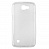 Накладка Drobak Elastic PU для LG K4 LTE K130 (White Clear)