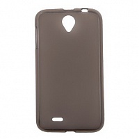 Чехол Drobak Elastic PU для Lenovo A850 (Black Clear)