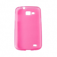 Чехол Drobak Elastic PU для Samsung I9260 (Pink)