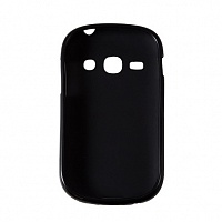 Чехол Drobak Elastic PU для Samsung Galaxy Fame S6810 (Black)