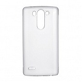 Чехол Drobak Elastic PU для LG G3s Dual D724 (White Clear)