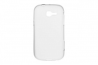 Чехол Drobak Elastic PU для Samsung Galaxy Trend S7390 (White Сlear)