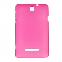 Чехол Drobak Elastic PU для Sony Xperia E C1605 (Pink)