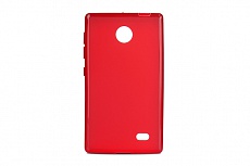 Чехол Drobak Elastic PU для Nokia X (Red)