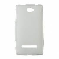 Чехол Drobak Elastic PU для HTC-8S (White)