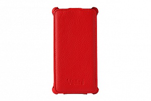 Чехол Vellini Lux-flip для Sony Xperia M2 D2305 (Red)